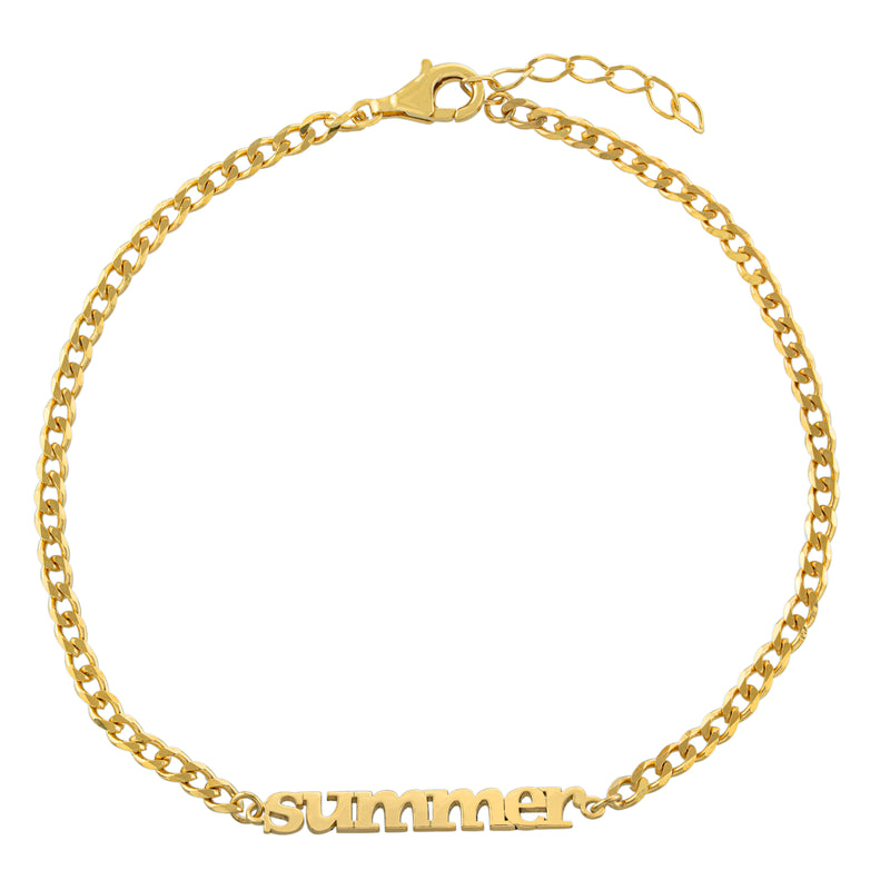 Havana Curb Chain Anklet