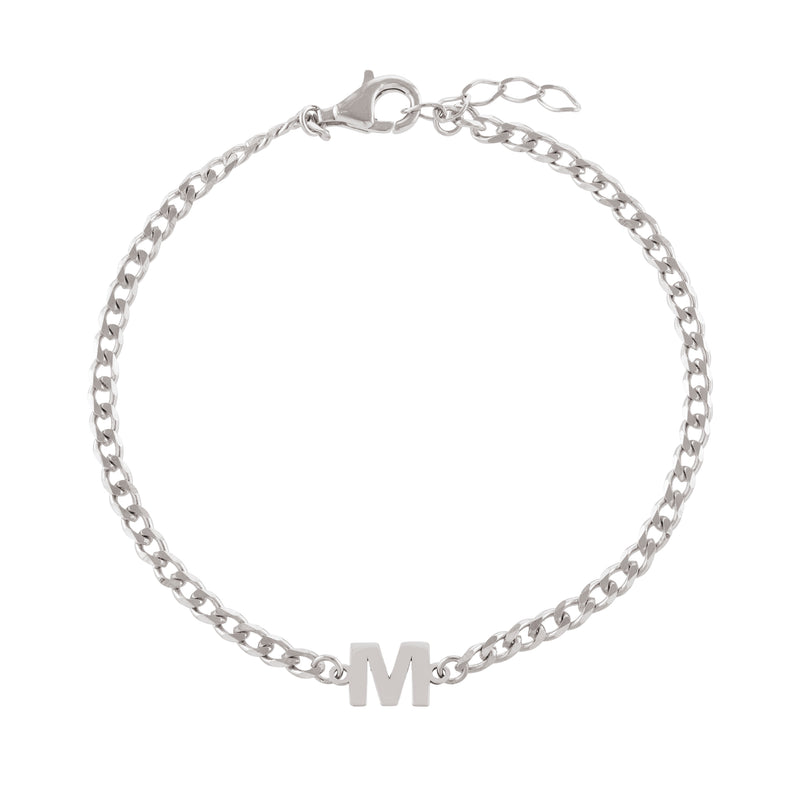 Havana Curb Chain Initial Anklet