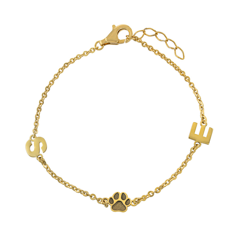 Paw Print Bracelet